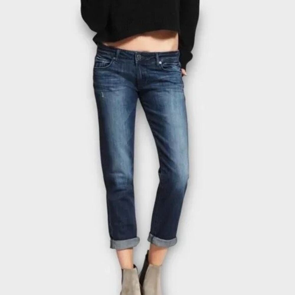 DL1961 $169 Riley Boyfriend Straight Jeans Nassau Wash  blue Women’s 30 NEW